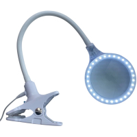 Appui-jambes + lampe loupe (ensemble complet pour pédicure ambulatoire) 