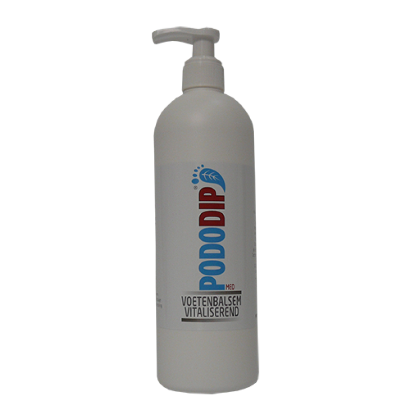 PodoDip Vitaliserende Voetencrème – Verwarmend & Verzorgend 500 ml