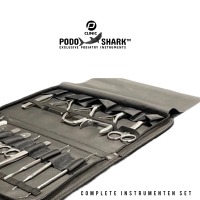 Startpakket Podoshark 16-delig in etui – voor beginnende pedicure