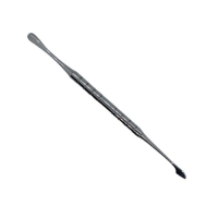 Spatel/Palpator RVS 14,5 cm – Dubbel uiteinde Johann Kurtz