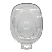 Doorzichtig manicure handbad – ergonomisch weekbakje, 5 vingers