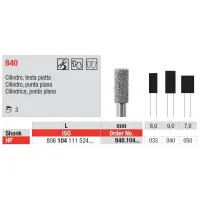 Edenta Diamant Cilinderfrees Ø 3,3 mm – Medium Grit