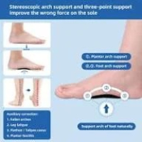 Fresco Deramed siliconen voetboogsteun voor comfort en support