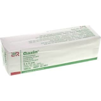 Gazin gaaskompressen 5 x 5 cm – 12-laags katoen, doos 100 stuks