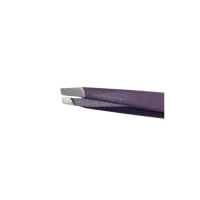 Pince à Épiler Purple 90 mm – Pointe Biseautée & Inox