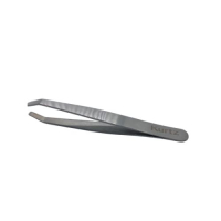 Splinterpincet 9,5 cm – Inox met Gebogen Tip 3,5 mm