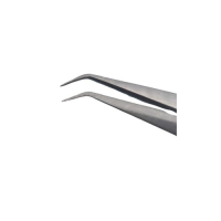 Pince à Sourcils 120 mm – Pointe Courbée à 45° & Inox