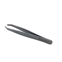 Splinterpincet 9,5 cm – Inox met Gebogen Tip 3,5 mm