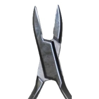 Pince angulaire Johann Kurtz – pointe fine – satinée – 11 cm