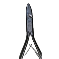 Pince angulaire Johann Kurtz – pointe fine – satinée – 11 cm