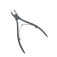 Pince Frontale Demi-Tête 11,5cm - Pointe Fine, Acier Brillant