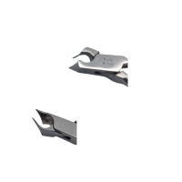 Pince Frontale Demi-Tête 11,5cm - Pointe Fine, Acier Brillant