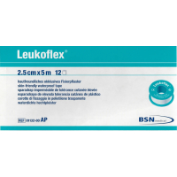 Leukoflex® waterdichte fixatietape 2,5 cm x 5 m met deksel