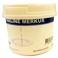 Zuurvrije Vaseline Merkur 100g voor droge en gevoelige huid