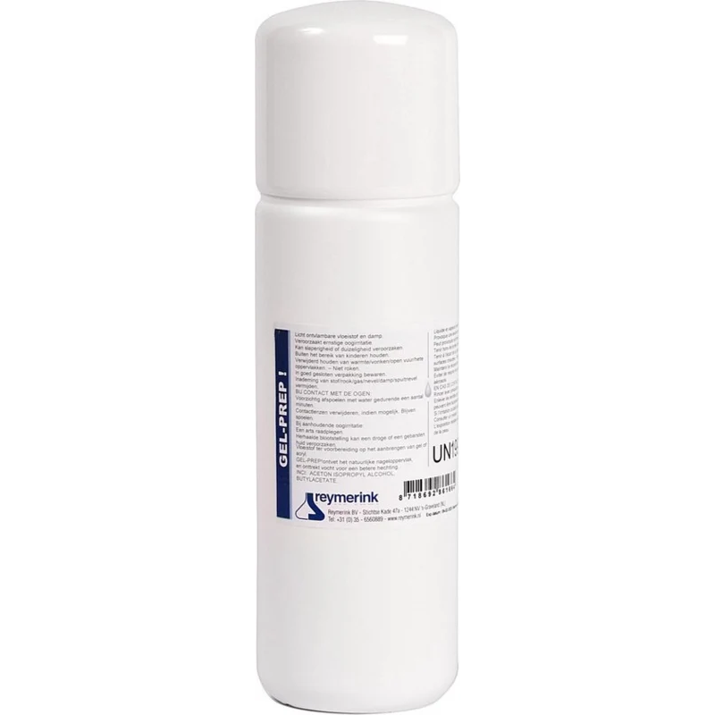 Reymerink Gel Prep 100 ml voor Reiniging en Ontvetting Nagels