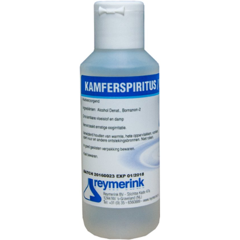 Kamferspiritus Wintertenen en Zweetvoeten 10% (100ml)