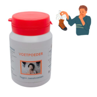 Lavida Care Poudre pour les pieds anti-transpiration