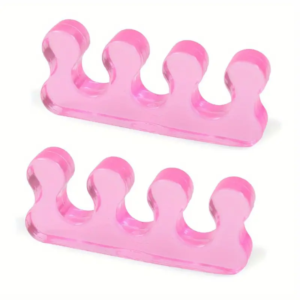 Teenspreider-Vingerspreider Silicone roze 