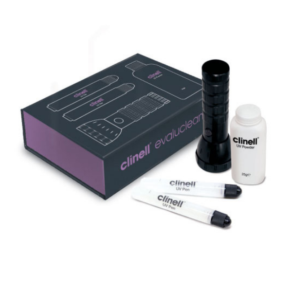 Clinell UV-kit – Testset voor reiniging & infectiecontrole