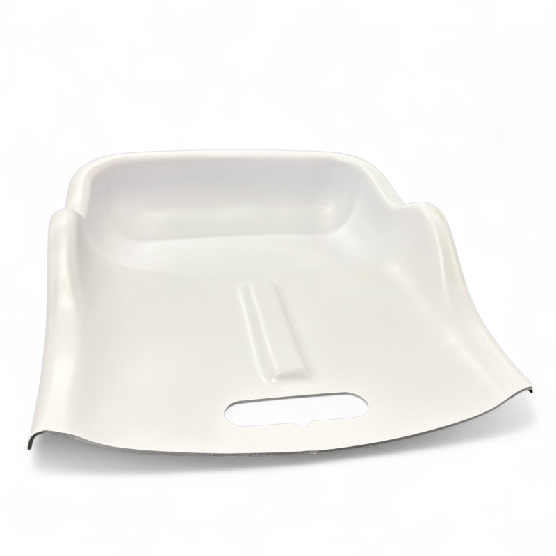 Dubbele Flexibele Opvangschaal Wit – Hygiënisch & Comfortabel