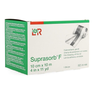 Suprasorb F wondfolie op rol 10cm x 10m – Transparant & flexibel