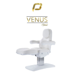 P Clinic Venus Gold behandelstoel 4 motoren wit luxe 