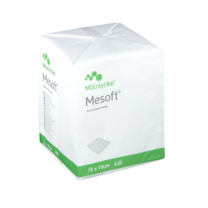 Mesoft 7,5 cm x 7,5 cm - 4-lagig