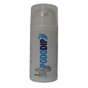 Voetencrème -  droge voeten - Pododip Blauw -100 ml