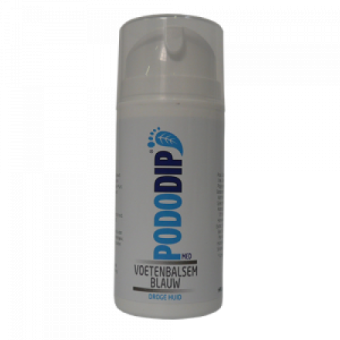  Pododip Blauw Droge Huid 100 ml