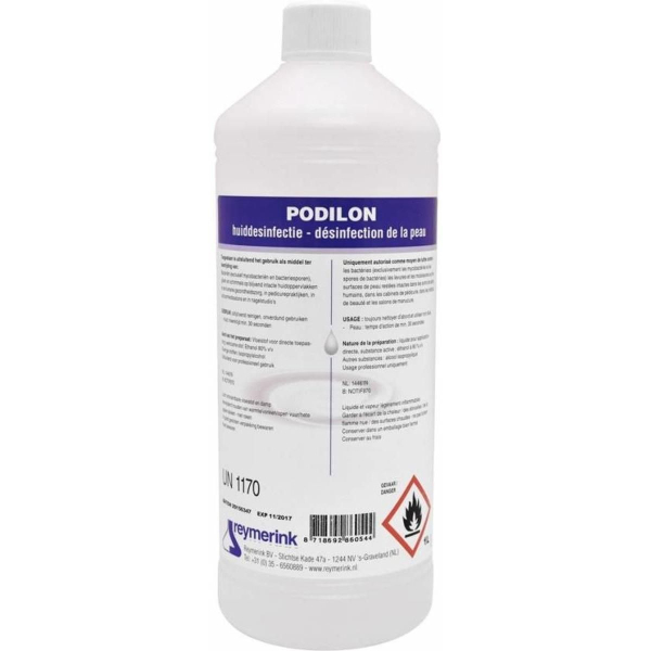 Podilon Reymerink Huiddesinfectie - 1 liter 