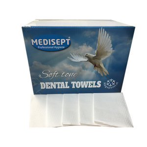 Dental towel doekje -Table - Soft Tone - kleur wit