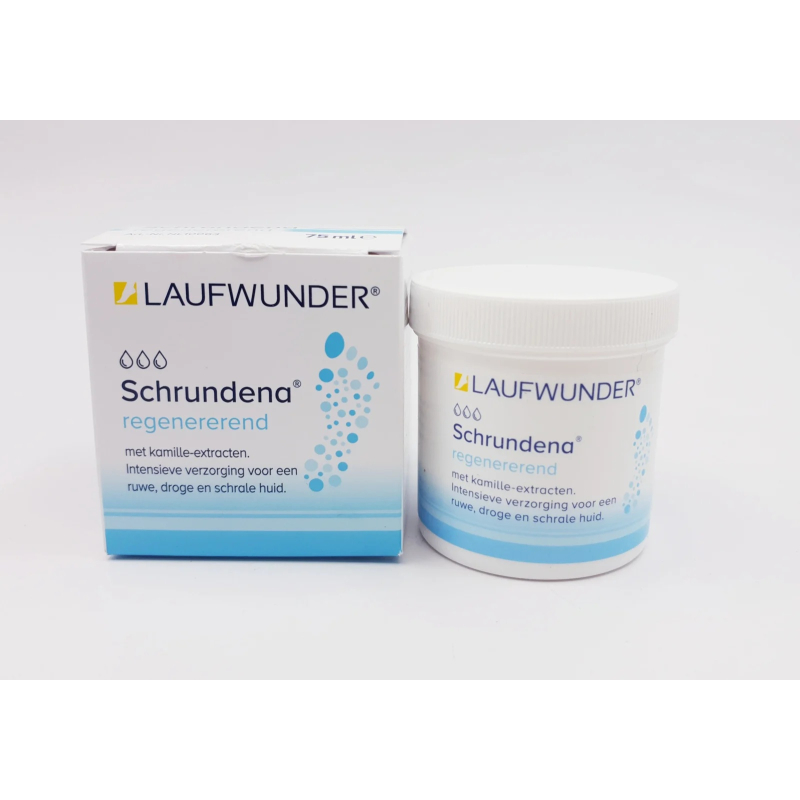 Laufwunder Schrundena 75 ml klovencrème voor droge hielen
