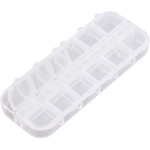 Transparante Nail Art Opbergbox – 12 Vaks Organizer