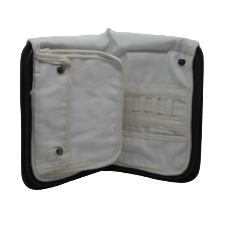 Étui vide avec chiffon de rangement en coton