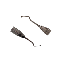 Crochet tamponneur / Excavateur 15.5 cm - extrémités arrondies 2.7 mm 