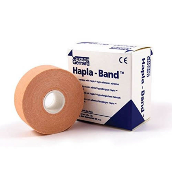 Hapla super kleefband 2.5cm x 10m (2 stuks)