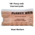 Fleecy web voorvoet 8.6 x 5.1 cm- L 100 stuks