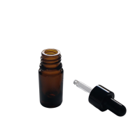  Flacon en verre avec pipette 5 ml