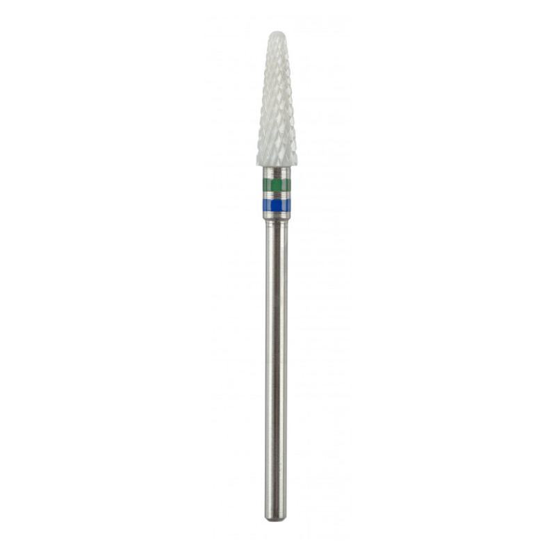 Fraise Céramique Edenta Ø 4,5 mm Conique Étroit - Cross Cut Gros Grain
