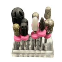 Siliconen Stofkapjes / Waterkering ringetjes voor freesjes - Roze  (10 st.) 