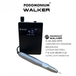 Podomonium Walker Ultra moderne Wireless Pocket- Freesmotor 40 000 rpm