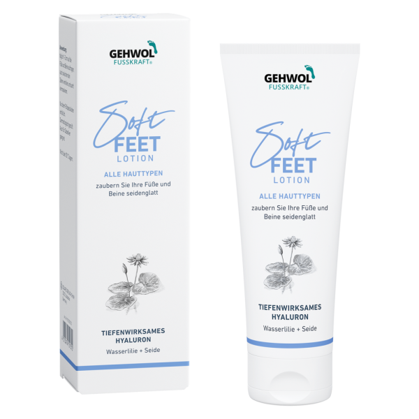 Gehwol Fusskraft Soft Feet Lotion 125 ml - Des pieds et des jambes soyeux