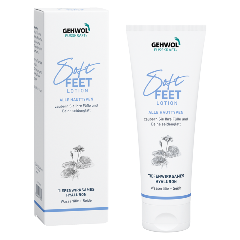Gehwol Fusskraft Soft Feet Lotion 125 ml - Des pieds et des jambes soyeux