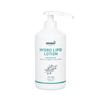 Gehwol Med Lipidro Crème 500 ml - Soins Intensifs pour les Pieds Secs