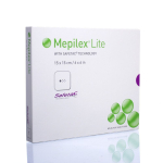 Pansement mousse Mepilex® Border Lite pour plaies légères – 15 x 15 cm (5 pcs)