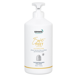 Gehwol Fusskraft Soft Feet Crème 500 ml: zijdezachte voeten & Benen 