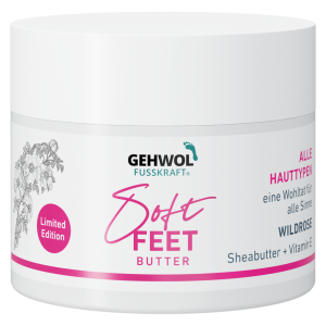 Gehwol Fusskraft Soft Feet Butter Wild Rose Limited Edition 50 ml 