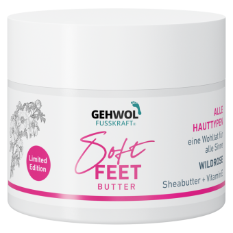 Gehwol Fusskraft Soft Feet Butter Wild Rose Limited Edition 50 ml 