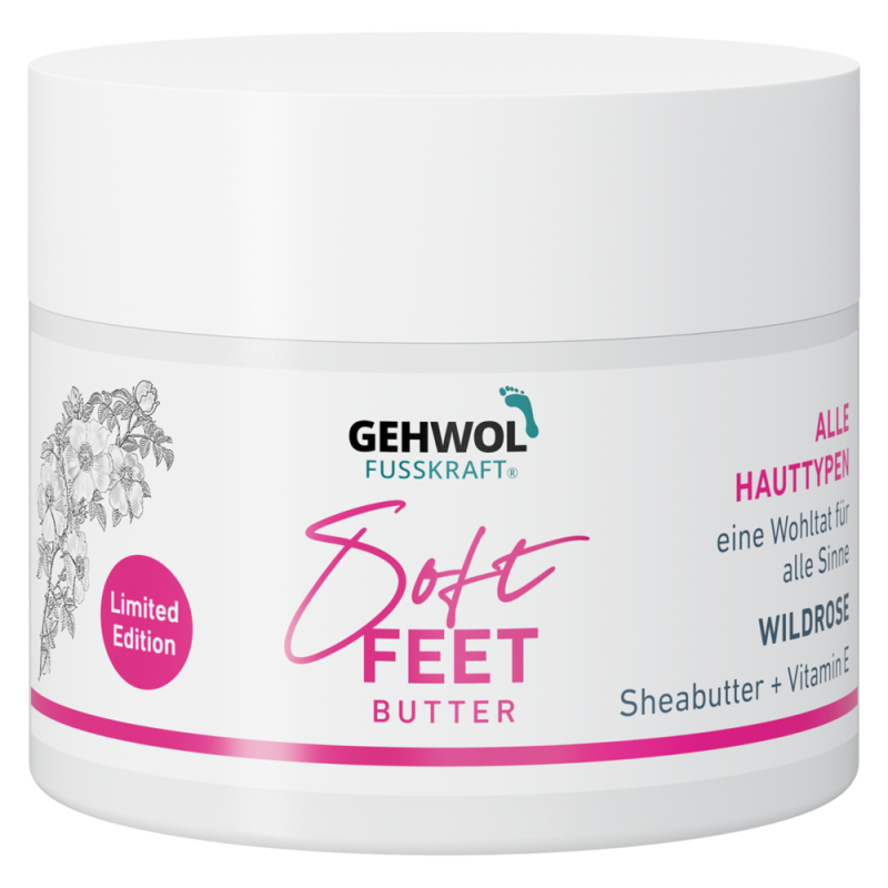 Gehwol Fusskraft Soft Feet Butter Wild Rose Limited Edition 50 ml 