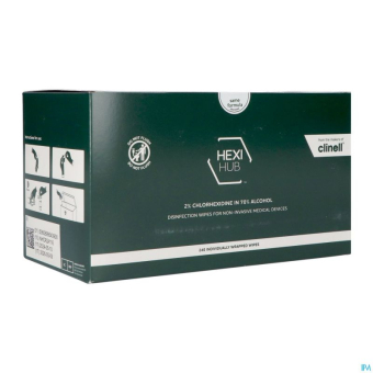 Clinell Alcoholische Huiddoekjes 2% Chloorhexidine - 240 stuks - 